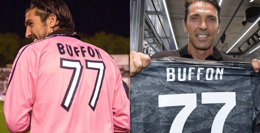 Buffon jersey deals 77